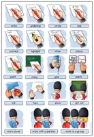 Vorschau - Arbeitsblätter - Classroom Instructions - Vocabulary Poster (Farbe und s/w) - Seite 2