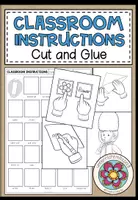 Vorschau - Arbeitsblätter - Classroom Instructions - Cut and Glue (2-fach differenziert) - Deckblatt