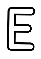 Vorschau - Arbeitsblätter - Buchstabenpuzzle "E" mit Anlauten - 2-fach differenziert - DaZ / Deutsch - Seite 1
