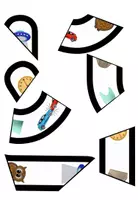 Vorschau - Arbeitsblätter - Buchstabenpuzzle "U" mit Anlauten - 2-fach differenziert - DaZ / Deutsch - Seite 3