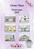 Vorschau - Arbeitsblätter - Unser Haus - DAZ - Klettmappe - Deckblatt