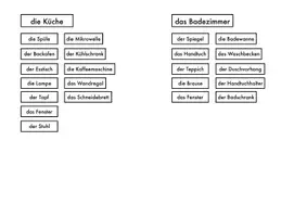 Vorschau - Arbeitsblätter - Unser Haus - DAZ - Klettmappe - Seite 3