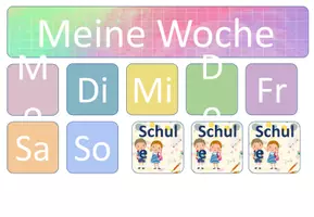 Vorschau - Anderer Materialtyp - Wochenplaner (Geschenk zur Einschulung oder für Klassen) - Seite 2
