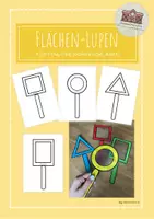Vorschau - Mal- und Bastelvorlagen - Flächen-Lupen - Deckblatt