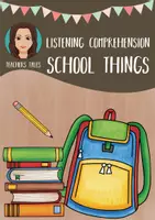 Vorschau - Arbeitsblätter - Listening Comprehension - School Things - Deckblatt
