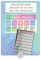 Vorschau - Anderer Materialtyp - Wochenplaner (Geschenk zur Einschulung oder für Klassen) - Deckblatt