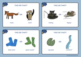 Aperçu - Jeux - Anglais - Read and Rhyme with Brown Owl's - THIS or THAT - Page 2