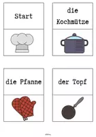 Vorschau - Arbeitsblätter - Was passt? - Küchenutensilien/ Gegenstände Küche - Seite 2