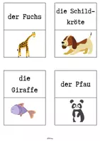 Vorschau - Arbeitsblätter - Was passt? - Tiere - Seite 3