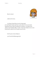 Vorschau - Spiele - Back to school - Talk about your holidays - Seite 1