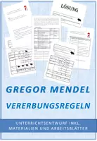 Vorschau - Stundenentwürfe - Biologie: Vererbung Mendel - Unterrichtsentwurf - Deckblatt