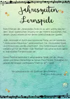 Vorschau - Spiele - Jahreszeiten Lernspiele - Seite 1
