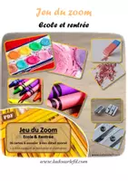Aperçu - Apprentissages en autonomie - Jeu du zoom - Ecole et Rentrée - Page de couverture