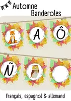 Aperçu - Autre type de ressources - Banderoles automne - Page de couverture