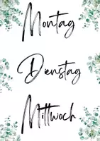 Vorschau - Bildkarten - Tafelkalender Tagesablauf - Deckblatt