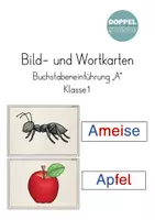 Vorschau - Bildkarten - Komplettpaket Bild-und Wortkarten Buchstabeneinführung - Seite 1