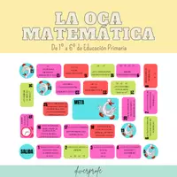 Vista previa - Juegos / Gamificación - Matemáticas: la oca matemática - Portada