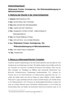 Vorschau - Stundenentwürfe - UE: Widerstandsbewegung im Nationalsozialismus - Seite 1