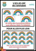 Aperçu - Jeux - L'arc en ciel de l'alphabet - Page de couverture