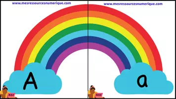 Aperçu - Jeux - L'arc en ciel de l'alphabet (offert) - Page 2