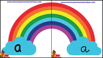 Aperçu - Jeux - L'arc en ciel de l'alphabet (offert) - Page 3
