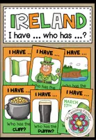 Vista previa - Refuerzo / NEE / Materiales de apoyo - IRELAND - I have ... who has ...? - Portada
