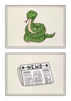Vorschau - Bildkarten - Bild- und Wortkarten Buchstabeneinführung "ng" - Seite 2