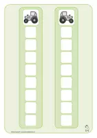 Vorschau - Stationenlernen - Klettmappen "Traktor" Links - Rechts - Seite 3