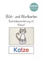 Vorschau - Bildkarten - Materialpaket Bild-und Wortkarten Buchstabeneinführung "Besondere Laute / Lautverbindungen" - Seite 1