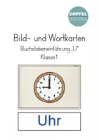Vorschau - Bildkarten - Materialpaket Bild-und Wortkarten Buchstabeneinführung "Vokale" - Seite 1