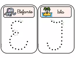 Vista previa - Juegos / Gamificación - Trazos manuscrita-mayúscula - página 1