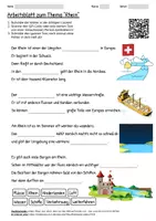 Vorschau - Arbeitsblätter - Lernposter + Arbeitsblatt "Rhein" + Onlineübung & MP3 + Mindmap + Infografiken - Seite 1
