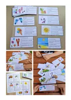 Vorschau - Arbeitsblätter - SUMMER - PICTURE AND READING COMPREHENSION - Seite 1