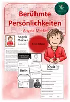 Vorschau - Arbeitsblätter - Steckbrief Bundle I Berühmte Persönlichkeiten I wachsend - Seite 1