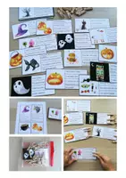 Vorschau - Arbeitsblätter - HALLOWEEN - PICTURE AND READING COMPREHENSION - Seite 1