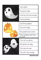 Vorschau - Arbeitsblätter - HALLOWEEN - PICTURE AND READING COMPREHENSION - Seite 3