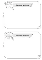 Vorschau - Arbeitsblätter - Eingangsdiagnostik 1. Klasse Deutsch inklusive Auswertung - Seite 3