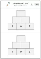 Vorschau - Arbeitsblätter - Materialpaket Zahlenmauern - Seite 3