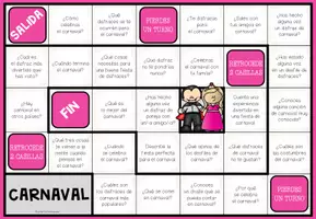 Vista previa - Juegos / Gamificación - CARNAVAL - Juego de mesa de conversación - página 1