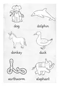 Vorschau - Spiele - Lerntrainer - Animals (schwarz-weiß) - Seite 3