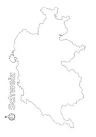 Vorschau - Arbeitsblätter - Malbuch Schweiz Landkarte, Malblätter Karte - Seite 2