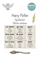 Vorschau - Spiele - Harry Potter - Spielkarten "Wörter erklären" - Deckblatt