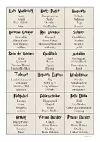 Vorschau - Spiele - Harry Potter - Spielkarten "Wörter erklären" - Seite 1