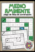 Vista previa - Juegos / Gamificación - MEDIO AMBIENTE - Juego de mesa de conversación - Portada