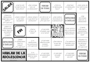 Vista previa - Juegos / Gamificación - HABLAR DE LA ADOLESCENCIA - Juego de mesa de conversación - página 2