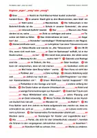 Vorschau - Arbeitsblätter - Arbeitsblatt: Die Adjektive „eigen“, „einig“ und „einzig“ (Das richtige Adjektiv ohne Suffix ergänzen) (inkl. Online-Übung) - Deckblatt