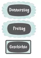 Vorschau - Poster - Stundenplan zum Selbstgestalten - Seite 1