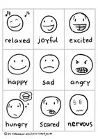 Vorschau - Bildkarten - Karten mit 18 Emotionen - Englisch - Seite 3