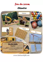 Aperçu - Apprentissages en autonomie - Jeu du zoom - Chantier - Page de couverture