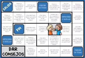 Vista previa - Juegos / Gamificación - DAR CONSEJOS - Juego de mesa de conversación - Portada